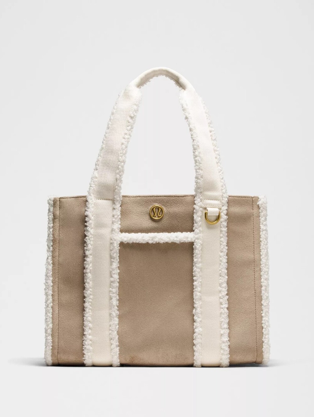 lululemon Boxy Tote Bag 10L *Faux Shearling Trims